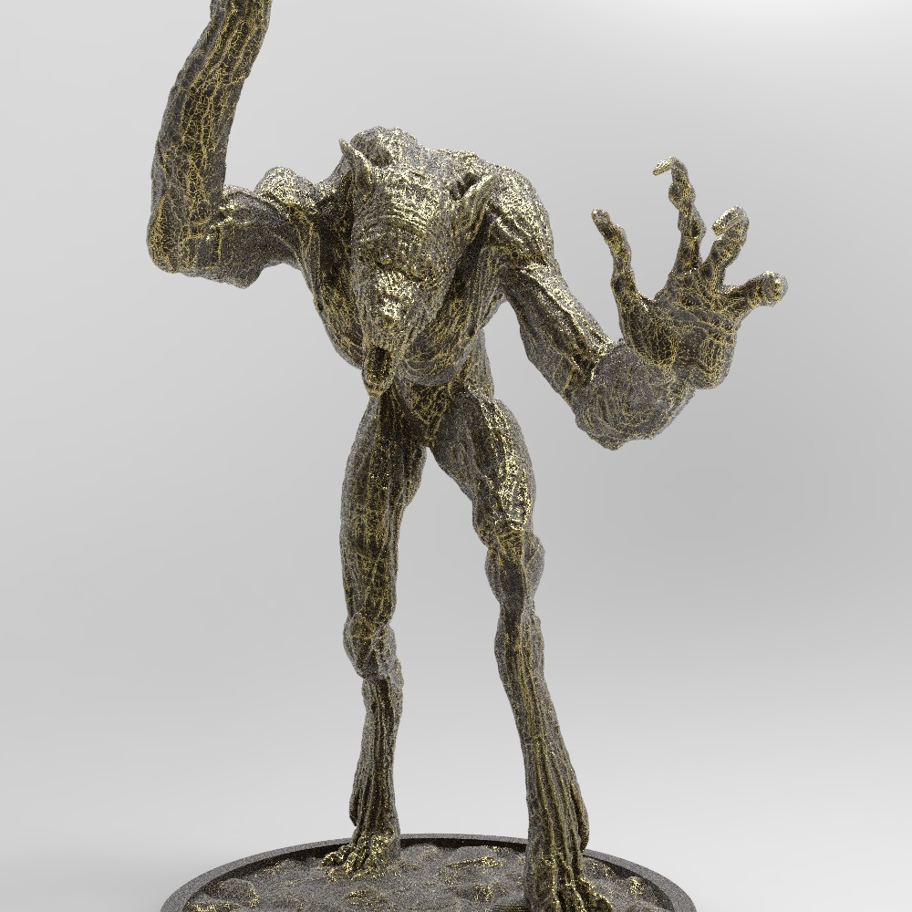Werewolf | W3 | 3D model , miniature , figure