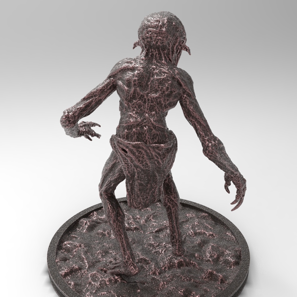 Nekker | W3 | 3D model , miniature , figure