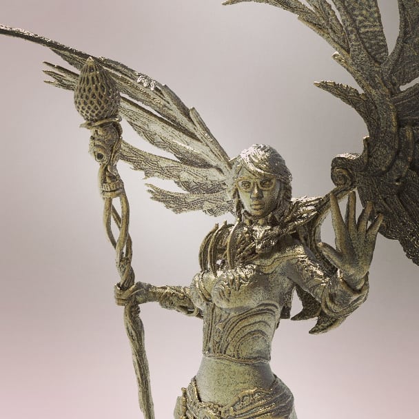 Necromancer scourge | GW2 | 3D model , miniature , figure