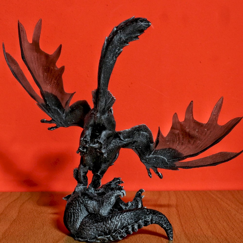 Griffon & Mordrem mount | GW2 | 3D model , miniature , figure