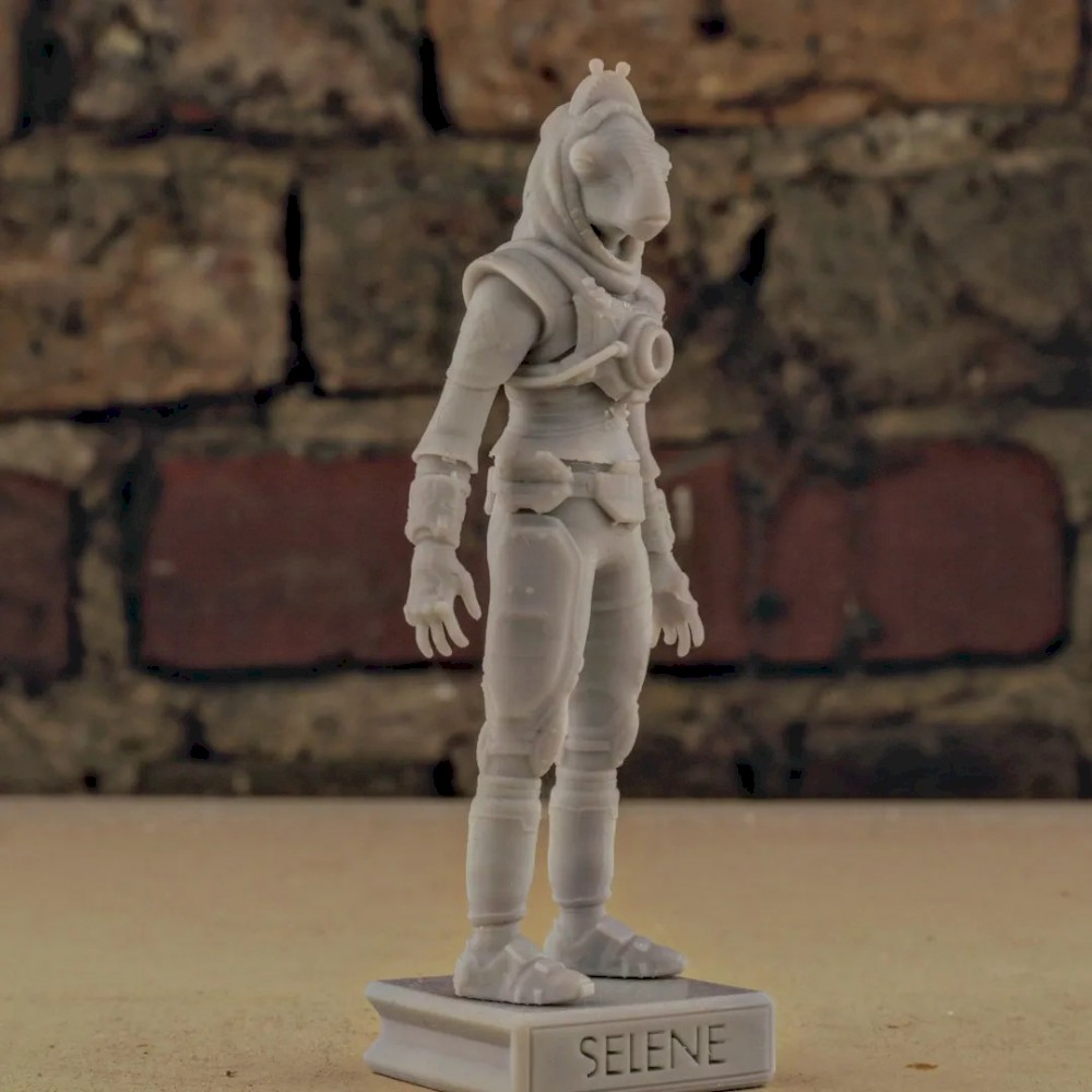 Iteration: Selene | NMS | 3D model , miniature , figure